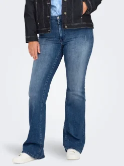 CARWILLY Mittlere Taille Flared Jeans