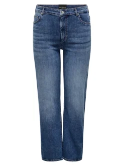 CARWILLY Mittlere Taille Gerade geschnitten Jeans