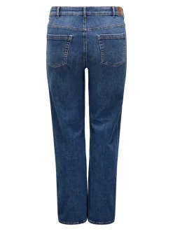 CARWILLY Mittlere Taille Gerade geschnitten Jeans