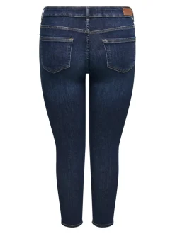 CARWILLY Mittlere Taille Skinny Fit Knöchellang Jeans