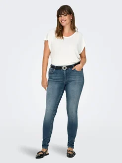 CARWILLY Mittlere Taille Skinny Fit Jeans