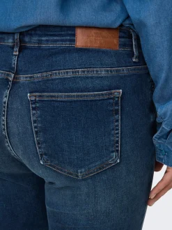 CARWILLY Mittlere Taille Skinny Fit Knöchellang Jeans
