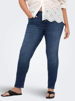 CARWILLY Skinny Fit Knöchellang Jeans
