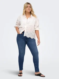 CARWILLY Skinny Fit Knöchellang Jeans