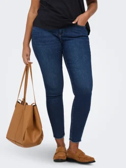 CARWILLY Skinny Fit Knöchellang Jeans