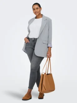 CARWILLY Skinny Fit Knöchellang Jeans