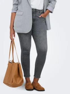 CARWILLY Skinny Fit Knöchellang Jeans