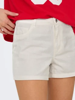 JDYANYA Mittlere Taille Normal geschnitten Jeans-Shorts