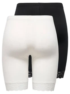 JDYAVA Enger Schnitt 2er-pack Bikershorts