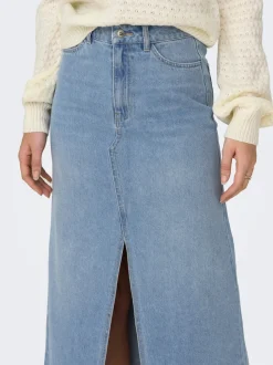 JDYBELLA Denim Jeansrock Midirock