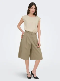 JDYBIANCA Hohe Taille Normal geschnitten Bermuda Shorts