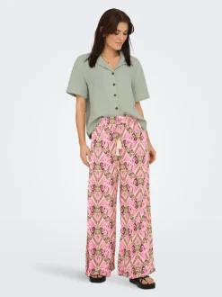 JDYBREE Weiter Beinschnitt Hose mit weitem Beinschnitt