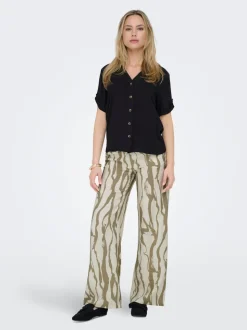 JDYCAMILLE Weiter Beinschnitt Hose mit weitem Beinschnitt