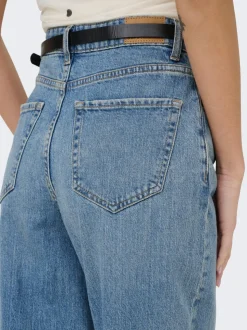 JDYCARINA Hohe Taille Weiter Beinschnitt Jeans