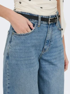 JDYCARINA Hohe Taille Weiter Beinschnitt Jeans