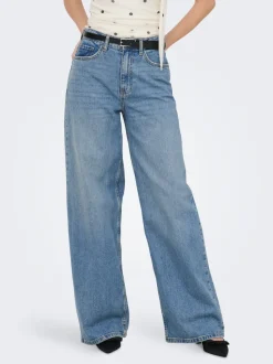 JDYCARINA Hohe Taille Weiter Beinschnitt Jeans