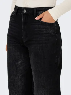 JDYCARINA Hohe Taille Weiter Beinschnitt Jeans