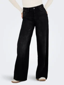JDYCARINA Hohe Taille Weiter Beinschnitt Jeans