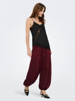 JDYCASSY Ballon Schnitt Hose mit weitem Beinschnitt