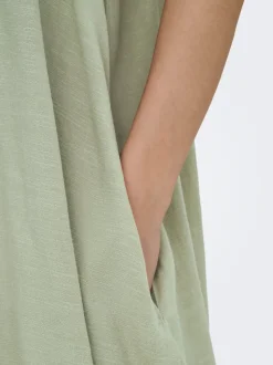 JDYCAYA Leinen Kurzes Kleid