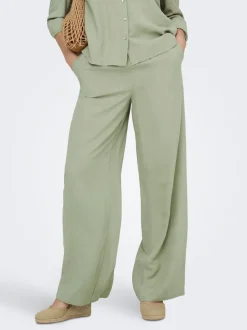 JDYCAYA Weiter Beinschnitt Leinen Hose