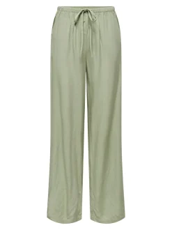 JDYCAYA Weiter Beinschnitt Leinen Hose
