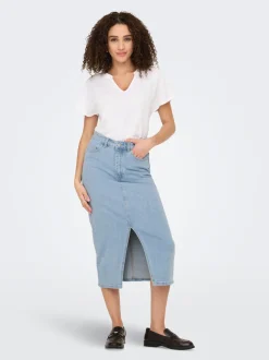 JDYDAKOTA Denim Jeansrock Midirock