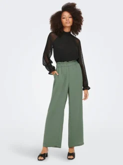 JDYDIVYA Normal geschnitten Hose mit weitem Beinschnitt