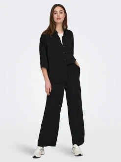 JDYDIVYA Normal geschnitten Hose mit weitem Beinschnitt