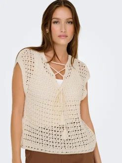 JDYELLIS Gestricktes Oberteil