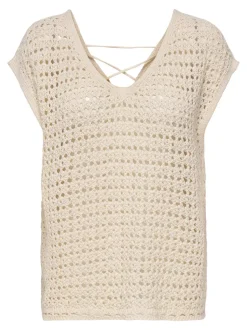JDYELLIS Gestricktes Oberteil