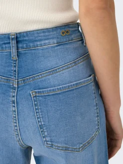 JDYFELINA-FINA Hohe Taille Weiter Beinschnitt Jeans