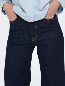 JDYFELINA-FINA Hohe Taille Weiter Beinschnitt Jeans