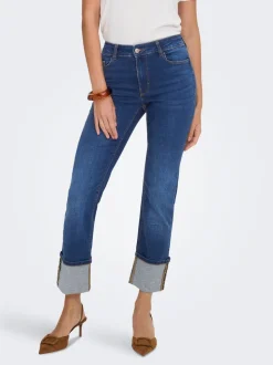 JDYFINA Mittlere Taille Gerade geschnitten Jeans