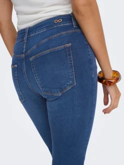 JDYFINA Mittlere Taille Gerade geschnitten Jeans