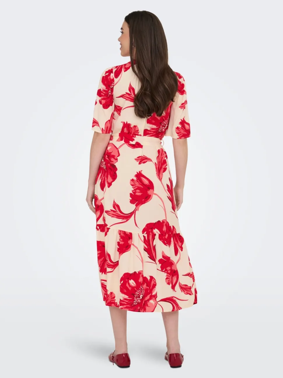JDYFLORA Midikleid