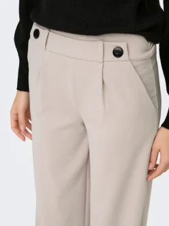 JDYGEGGO Weiter Beinschnitt Hose mit weitem Beinschnitt