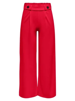 JDYGEGGO Weiter Beinschnitt Hose mit weitem Beinschnitt