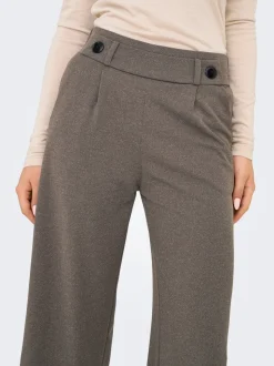 JDYGEGGO Weiter Beinschnitt Hose mit weitem Beinschnitt