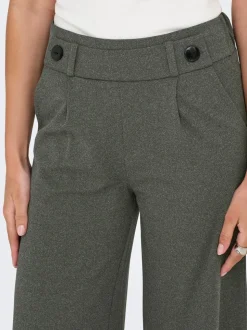 JDYGEGGO Weiter Beinschnitt Hose mit weitem Beinschnitt