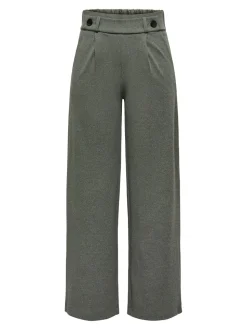 JDYGEGGO Weiter Beinschnitt Hose mit weitem Beinschnitt