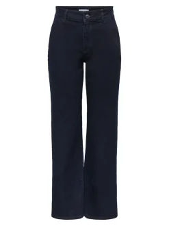 JDYGEGS Hohe Taille Weiter Beinschnitt Jeans