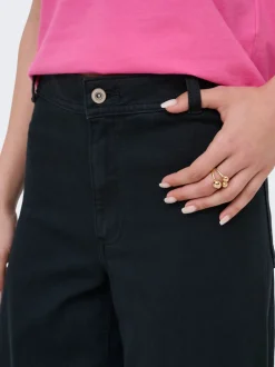 JDYIRIS Normal geschnitten Hose mit weitem Beinschnitt