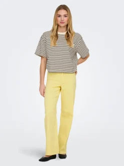 JDYIRIS Normal geschnitten Hose mit weitem Beinschnitt