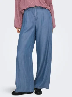JDYJASPER Weiter Beinschnitt Hose mit weitem Beinschnitt