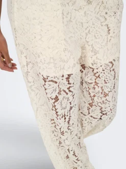 JDYJULIA Ballon Schnitt Hosen mit Spitze