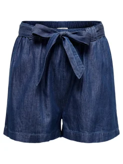 JDYKAI Hohe Taille Normal geschnitten Jeans-Shorts