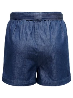 JDYKAI Hohe Taille Normal geschnitten Jeans-Shorts