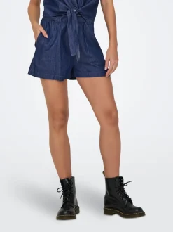 JDYKAI Hohe Taille Normal geschnitten Jeans-Shorts