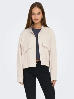 JDYKARI Leinen Jacke